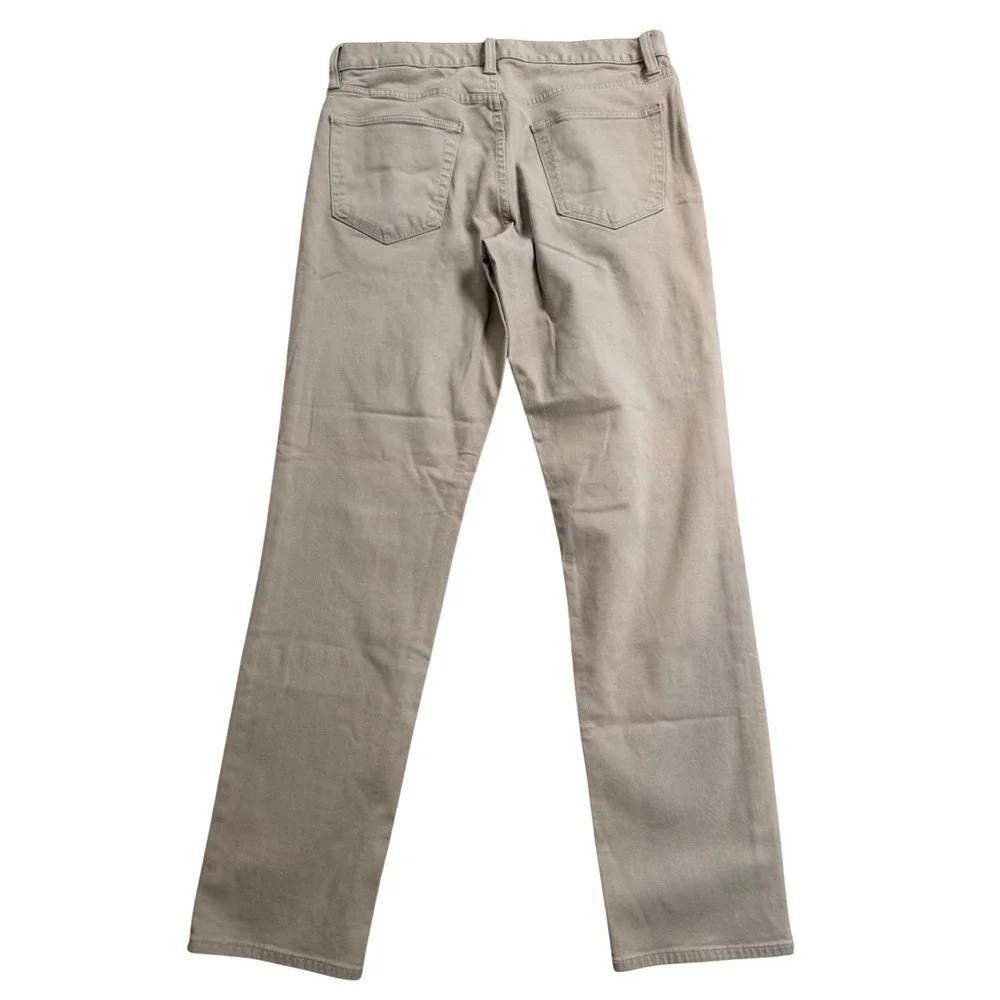 Banana Republic Traveler Slim Fit Pants Mens 31x32 Tan Khaki Cotton Modal‎